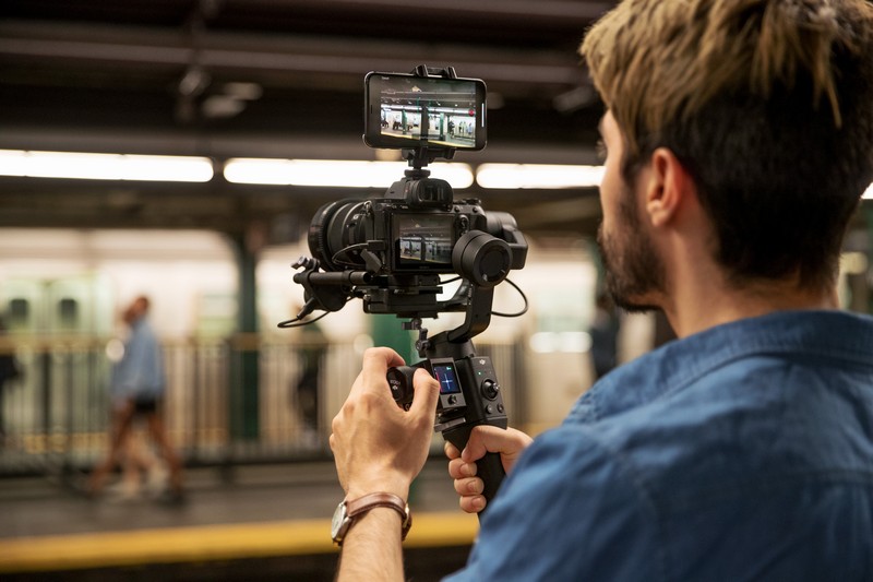 DJI Ronin-SC in Use
